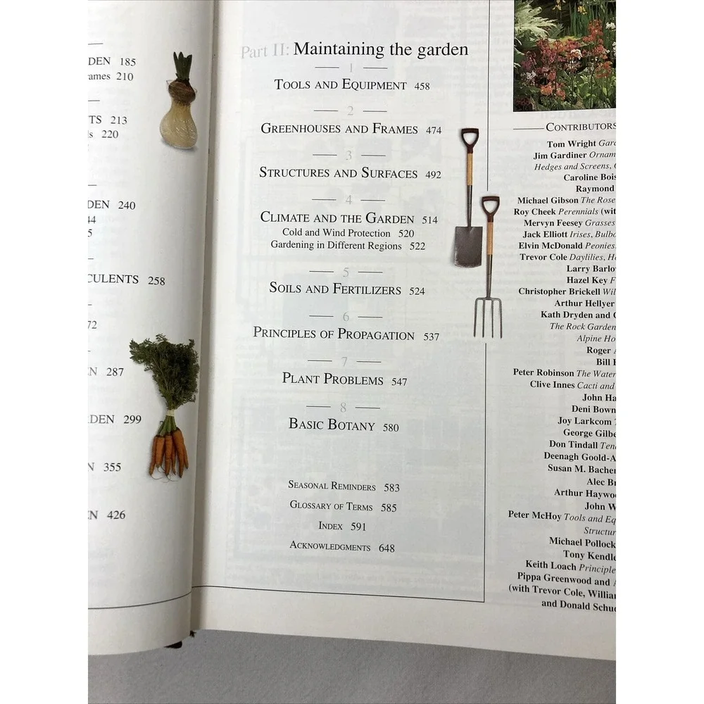 American‎ Horticultural Society Encyclopedia of Gardening DK HB Flowers Shrubs